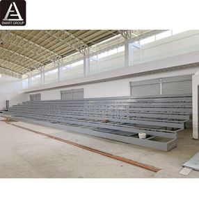 <span class=keywords><strong>Gradas</strong></span> Retráctiles de Alta Calidad para Gimnasio, 768 Asientos, 7 Filas, para Estadio de Baloncesto en Filipinas - Product Image 4