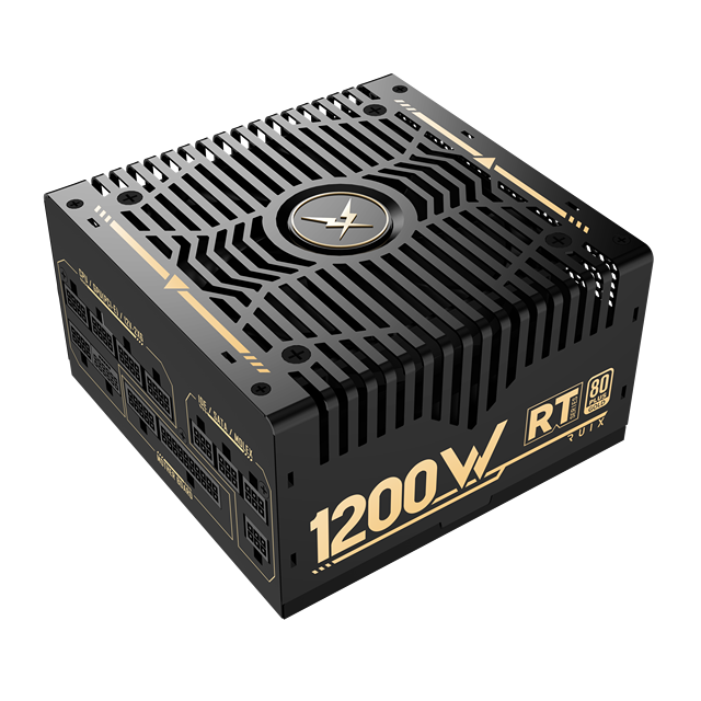 Ruix Best 80 Plus Gold Fully Modular 1200W ATX Power Supply for Desktop PC Gaming Computers in Stock