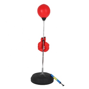 Equipo <span class=keywords><strong>de</strong></span> entrenamiento <span class=keywords><strong>de</strong></span> rebote ajustable para gimnasio en casa, ejercicios <span class=keywords><strong>de</strong></span> fitness, <span class=keywords><strong>boxeo</strong></span>, y pelota <span class=keywords><strong>de</strong></span> <span class=keywords><strong>boxeo</strong></span> con pedestal. - Product Image 1