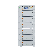 Sistema de Baterías Apilables de Alto Voltaje LiFePO4 HR-C 153.6V, Comunicación CAN, Protección IP55, Almacenamiento de Energía para Empresas e Industrias