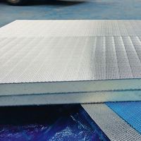 Panneau PIR en mousse de polyuréthane isolé en tôle d'aluminium pour l'extérieur Panneau sandwich pour conduit d'air HVAC pour atelier de chambre froide