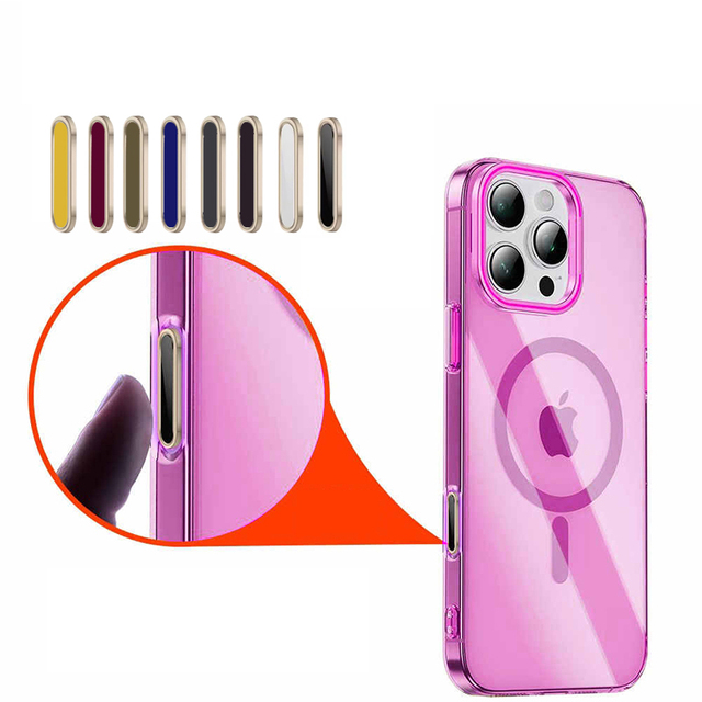 For iPhone 16 Pro Max Mobile Phone Camera Control Button Titanium Touch Button for iPhone 16 Plus Touch Button Protector