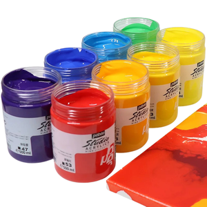 <span class=keywords><strong>PEBEO</strong></span>-Ensemble acrylique semi-mat métallique nacré de 500ml, pour le bricolage de peintures murales, toile en papier <span class=keywords><strong>verre</strong></span> résistante à la lumière - Product Image 2