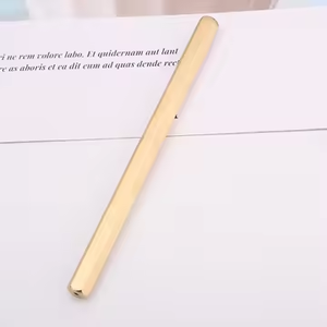 Penna a sfera in metallo con Logo Laser inciso in ottone e penna regalo resistente - Product Image 6