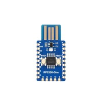 Waveshare RP2350-One, placa PCB integrada con conector tipo A, placa MCU Flash de 4 MB basada en microcontrolador Raspberry Pi RP2350A de doble núcleo