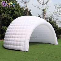 Tentes gonflables personnalisées, tentes gonflables géantes pour la publicité, igloos gonflables à LED, tentes demi-dôme gonflables pour événements en plein air