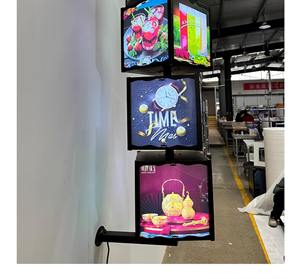 <span class=keywords><strong>Caja</strong></span> <span class=keywords><strong>de</strong></span> <span class=keywords><strong>Luz</strong></span> Giratoria <span class=keywords><strong>de</strong></span> 4 Lados Personalizada con Diseño Decorativo Impermeable <span class=keywords><strong>para</strong></span> Exhibiciones Publicitarias Comerciales y Menús - Product Image 5