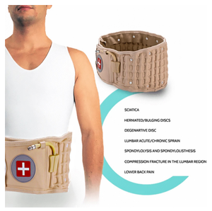 Vendita calda Spinale Air Trazione Physio Decompressione Posteriore Cintura Lombare Dolore Più Basso Gancio della Vita Del Corpo di Massaggio Lombare Trattore - Product Image 1