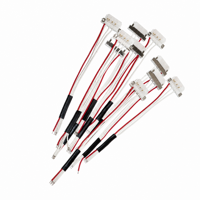 Câble de signalisation personnalisé à 4 broches, de carte à carte, avec isolation en PVC, pour module audio de masseur cervical portable