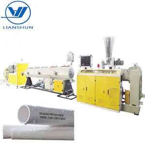 16-50 mm PVC CPVC UPVC Pipe Extrusion Production Line with Dual Cavity