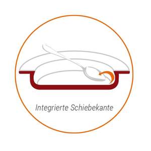 Assiette Moderne Écologique Unisono Plus 22cm, Compatible Micro-ondes et Lave-vaisselle, Qualité Alimentaire, Aide à la Mastication à Une Main - Product Image 2