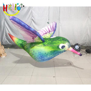 Prachtige Wereld Versieren Kleurrijke Heldere Vogel Opblaasbare Kolibrie - Product Image 6