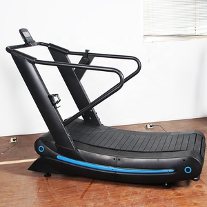 Máquina de Correr Mecánica sin Motor con Pantalla LCD, Equipo de Gimnasio Comercial para Ejercicios Cardiovasculares, Modelo Curvo DGZ-9600, en Oferta - Product Image 4