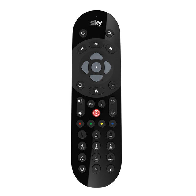 2026 High Quality New Universal Infrared Remote Control Replacement for Sky Q Set Top Box Remote Control for UK Market