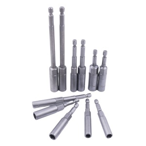 Adaptateur de foret de tournevis à écrou hexagonal Non magnétique 1/4 embouts à tige hexagonale adaptateur de foret pour mandrins de perceuse électrique - Product Image 2