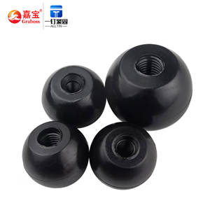 Kenop Bola Bakelite Plastik Berputar Kualitas Tinggi Pegangan Furnitur Mesin M6-M12 Mur Menarik dan Memutar Mur dengan Tangan - Product Image 5