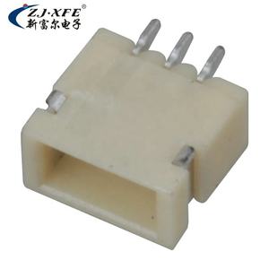 Connecteur fil-carte à angle droit 1,0 mm de pas, 2/3/4/5/10 broches, avec verrouillage, à sertir, fournisseur CN - Product Image 3