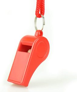 Sifflet de survie d'urgence personnalisé avec logo OEM HD-W7009 avec cordon, en plastique coloré, Zhejiang, en vrac, emballé en gros, jouet - Product Image 2