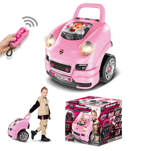 Ensemble de jouets d'atelier de <span class=keywords><strong>bricolage</strong></span> pour enfants, camion de chantier, atelier de réparation, ensemble de jouets d'atelier de moteur, jeu de simulation de jardinage - Product Image 1