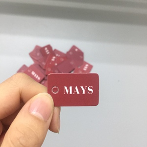 ป้ายแท็กเครื่องประดับแฟชั่นขนาดเล็ก ป้ายกระดาษแบบแขวน ป้ายห้อย สั่งทำโลโก้ได้ ขายดี - Product Image 1