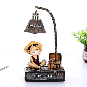 Figurines d'anime japonais de vente chaude pour une pièce Luffy PVC veilleuse forme Cartoony figurines d'action à des fins décoratives - Product Image 2