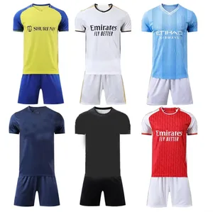 New 2024 FC football jersey wholesale custom soccer jersey set sublimation soccer shirts jersey good quality player and fans