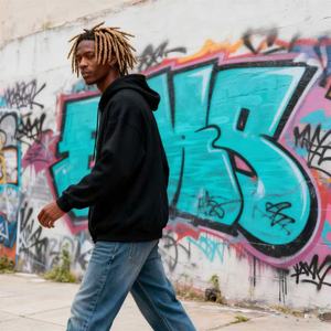 TKAN353 Vente en gros coton de luxe 500 g/m² Sweat à capuche épais en éponge française avec logo personnalisé Sweats à capuche unis surdimensionnés à fermeture éclair - Product Image 3