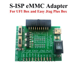 อะแดปเตอร์ S-ISP eMMC สำหรับ Z3X Easy JTAG Plus และ UFI Box, เครื่องมือแฟลชโทรศัพท์ K378 - Product Image 1