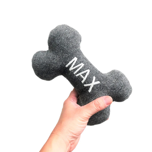 Kişiselleştirilmiş işlemeli adı özel köpek oyuncak Pet çiğnemek oyuncaklar dayanıklı köpek oyuncaklar yılbaşı hediyeleri - Product Image 2