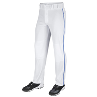 Celana Baseball Pria Panjang Motif Garis Grosir Logo Kustom Putih Sublimasi Pakaian Olahraga Seragam Baseball Pria