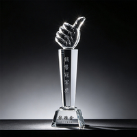 Vente d'été Honor Custom K9 Crystal Award Trophy Petite plaque de souvenir de Noël sablée avec gravure Cadeau
