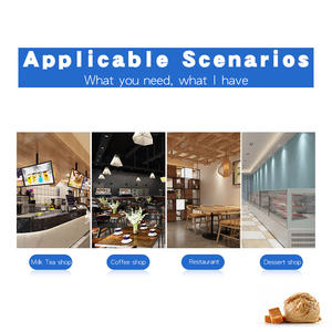 Machine à crème glacée commerciale automatique Machine à crème glacée dure pour les affaires de rouleau de crème glacée de camion de nourriture - Product Image 4