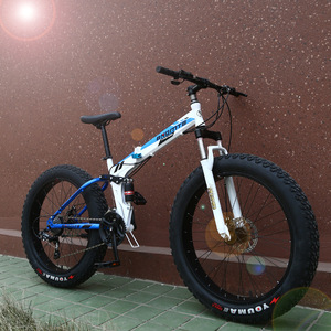 Bicicletta Pieghevole da Montagna con Doppio Freno a Disco, Telaio Soft Tail in Acciaio al Carbonio, Pedali Standard, Capacità di Carico 150kg - Product Image 2