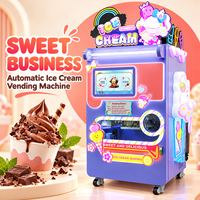 Distributeur automatique de glaces Red Rabbit Frozen Treat pour les écoles, les bureaux et les zones de loisirs