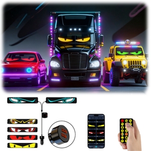 Nhà Máy CE ROHS xe đèn ojos <span class=keywords><strong>LED</strong></span> Para ô tô Devil Eyes ánh sáng <span class=keywords><strong>LED</strong></span> Eyes cho xe ô tô - Product Image 1