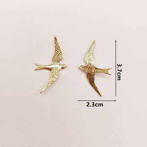 Lutins Nueva bienvenida y buenas noticias: Joyas de aleación de Golondrina, accesorios, cabello de novia hecho a mano Diy, ropa, bolsos, S - Product Image 3