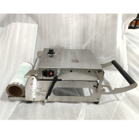 Scelleuse manuelle de plateaux de table, machine à sceller les plateaux alimentaires pour emballer les aliments, les fruits, la viande et les contenants