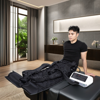 Système de récupération professionnel avec pompe à air pour lymphœdème, amélioration de la circulation sanguine, ensemble de bandages pour la taille et le corps, massage relaxant pour la récupération musculaire sportive