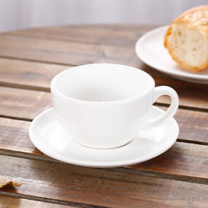 Juego <span class=keywords><strong>de</strong></span> Taza y Platillo <span class=keywords><strong>de</strong></span> Cerámica <span class=keywords><strong>de</strong></span> Color <span class=keywords><strong>de</strong></span> 150 ml <span class=keywords><strong>para</strong></span> Capuchino, Taza <span class=keywords><strong>de</strong></span> Café Personalizable, Ideal <span class=keywords><strong>para</strong></span> Uso en Hoteles y Restaurantes - Product Image 5