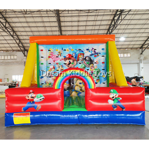 Muro de Escalada Inflable de PVC, Combo de Tobogán Inflable, <span class=keywords><strong>Juego</strong></span> de Salto Comercial Grande Tipo <span class=keywords><strong>Tik</strong></span> <span class=keywords><strong>Tok</strong></span> - Product Image 4