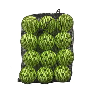 Bóng Pickleball USAPA Tiêu Chuẩn 40 Lỗ Pickle Balls Quỹ Đạo Bay Ổn Định Độ Đàn Hồi Cao Bóng Pickleball Ngoài Trời