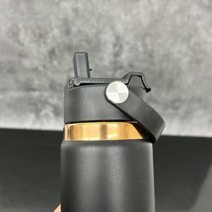 Double Wall Stainless Steel Leak Proof Portable 20oz Insulated Water <b>Bottle</b> with 2-in-1 Straw and Spout Lid - Product Image 3
