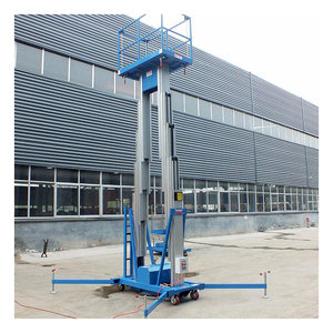 Échelle d'ascenseur <span class=keywords><strong>de</strong></span> mât d'alliage d'aluminium d'échafaudage <span class=keywords><strong>de</strong></span> double poteau <span class=keywords><strong>de</strong></span> levage électrique hydraulique <span class=keywords><strong>de</strong></span> vente chaude - Product Image 6