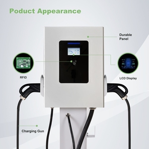 Nouvelle borne de recharge CC haute efficacité 60 kW, double pistolet personnalisé 40 kW, stations de recharge rapide CC GBT pour véhicules électriques, estampage - Product Image 4