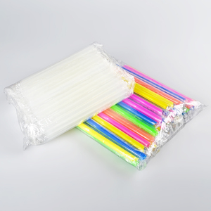 <span class=keywords><strong>Paille</strong></span> <span class=keywords><strong>rigide</strong></span> colorée <span class=keywords><strong>en</strong></span> <span class=keywords><strong>plastique</strong></span>, diamètre de 10mm, 11mm, 21cm, avec manches transparentes, néon, à boire - Product Image 2