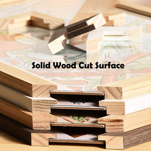 Minimalist Modern Solid Wood <strong>Photo</strong> <strong>Frames</strong> Eco-Friendly Tabletop Wall-Mounted Painting <strong>Frame</strong> with Classic Design - Product Image 2
