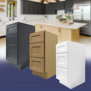 Meuble de salle de bain avec tiroirs VSD1221-VSD2121 |   Pour les constructeurs et les entrepreneurs en rénovation |   Meubles-lavabos Shaker en stock - Product Image 1