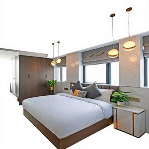 Muebles de <span class=keywords><strong>Hotel</strong></span> de Diseño Moderno Personalizados para Salas de Estar, Dormitorios y Motéis - Juego de Muebles para Habitaciones de <span class=keywords><strong>Hotel</strong></span> <span class=keywords><strong>Boutique</strong></span> con Cama y Sillas - Product Image 1