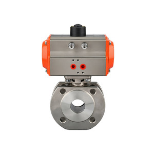 Vannes Jingjun, vanne à bille pneumatique 1/2 pouce NPT, acier inoxydable 304, double action, contrôle industriel de l'eau - Product Image 1