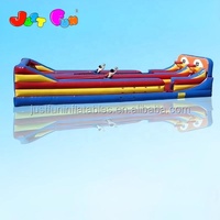 Jeux gonflables cool Chine 3 voies Bungee Run Basketball Challenge